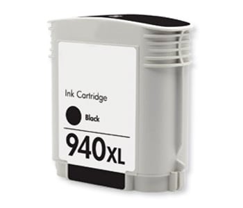 HP Original 940XL Black High Capacity Ink Cartridge (C4906AE)
